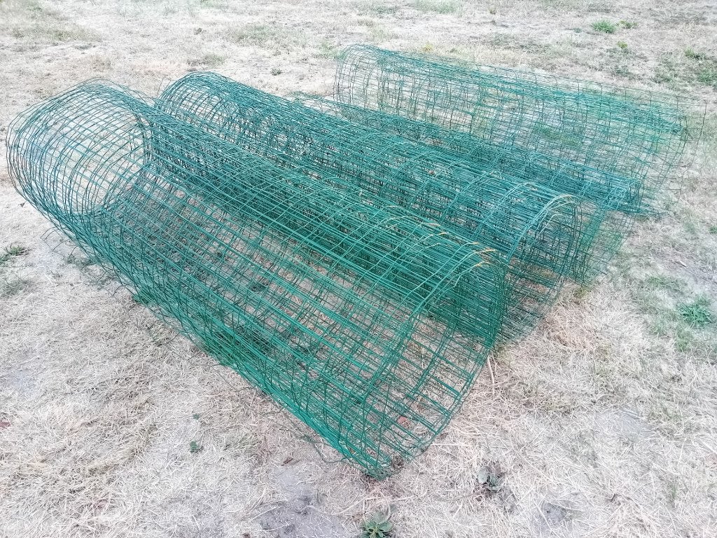Bekaert draad groen, Tuin en Terras, Gaas en Draad, Ophalen, Gebruikt, 10 tot 20 meter, Draad