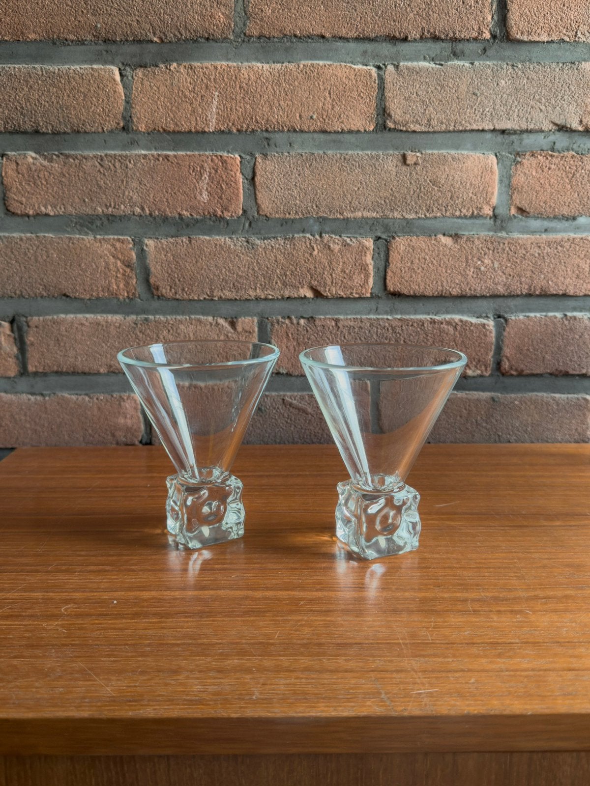 Vintage DiSaronno Martini-glazen, Ophalen, Zo goed als nieuw