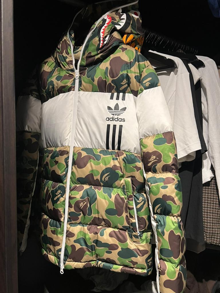 Adidas x Bape Firebird Jacket Medium, Ophalen, Nieuw