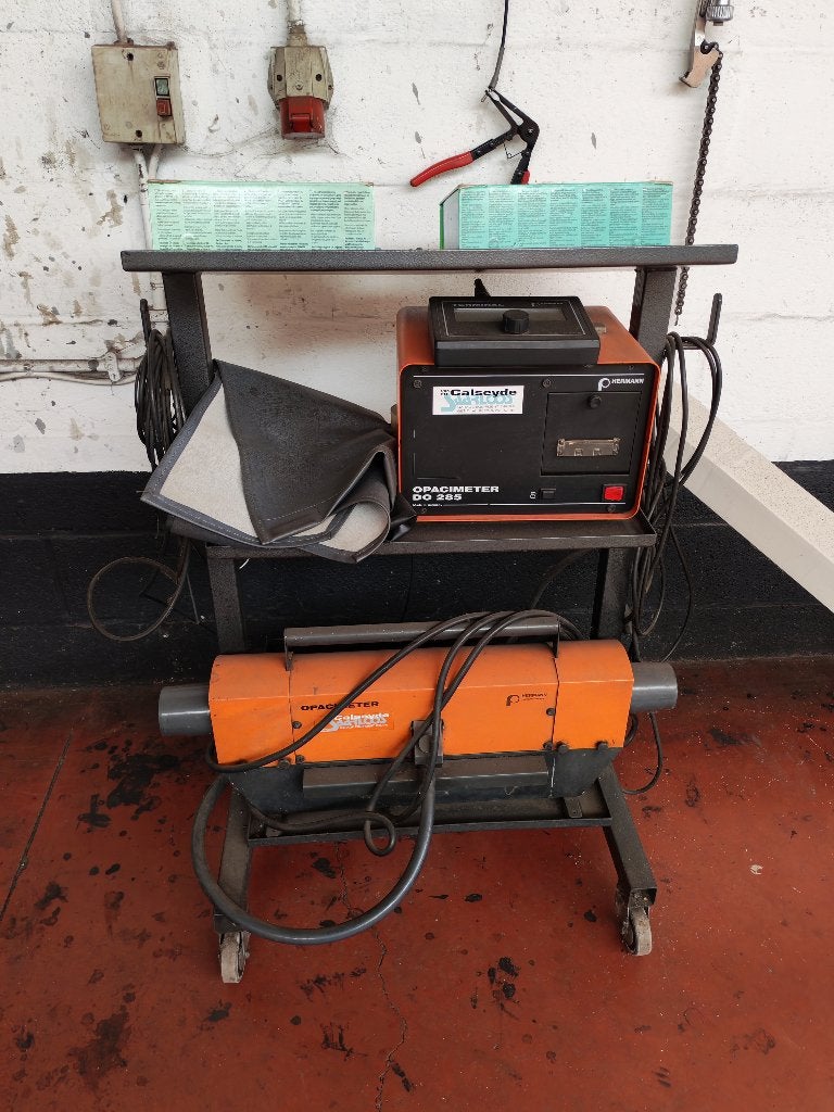 Roet tester, Ophalen