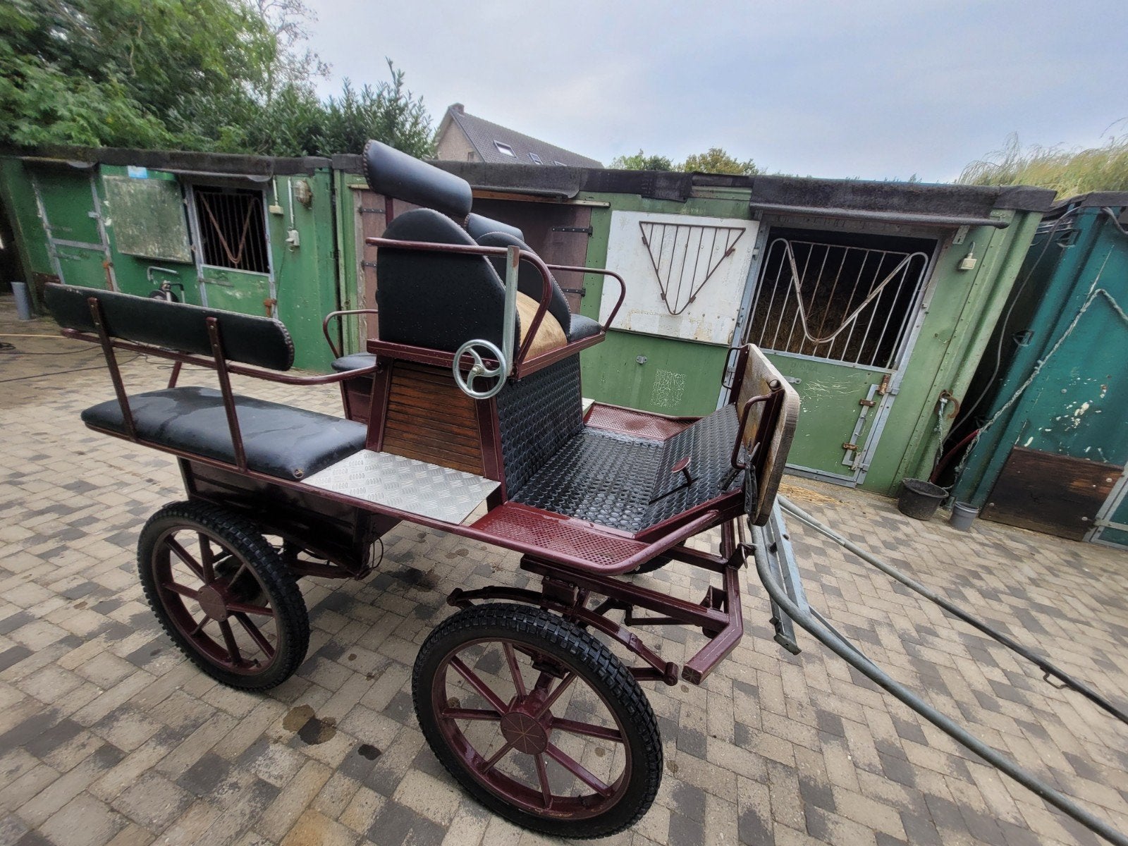 Marathonwagen 1 en 2 paards, Dieren en Toebehoren
