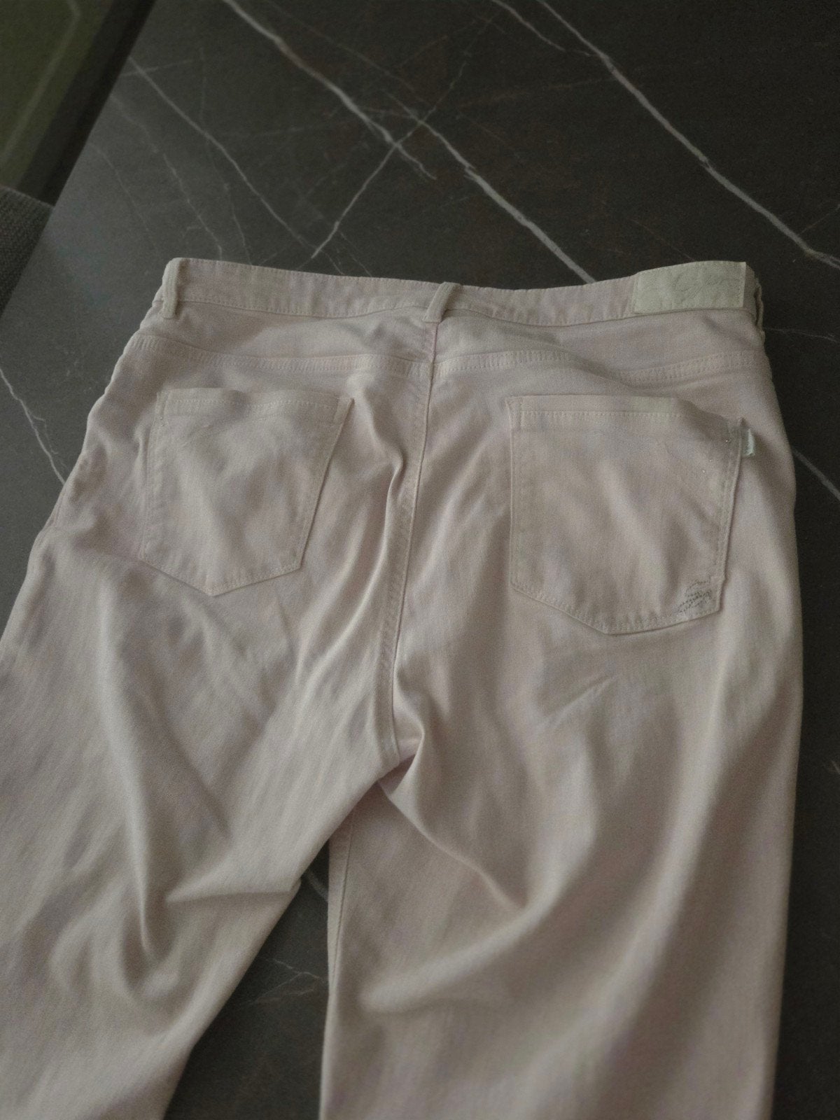 rose jeansbroek Green Ice 44, Ophalen of Verzenden