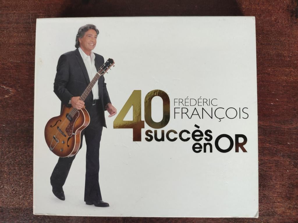 2 CD + DVD : FRÉDÉRIC FRANÇOIS - 40 SUCCÈS EN OR, Enlèvement ou Envoi, Comme neuf