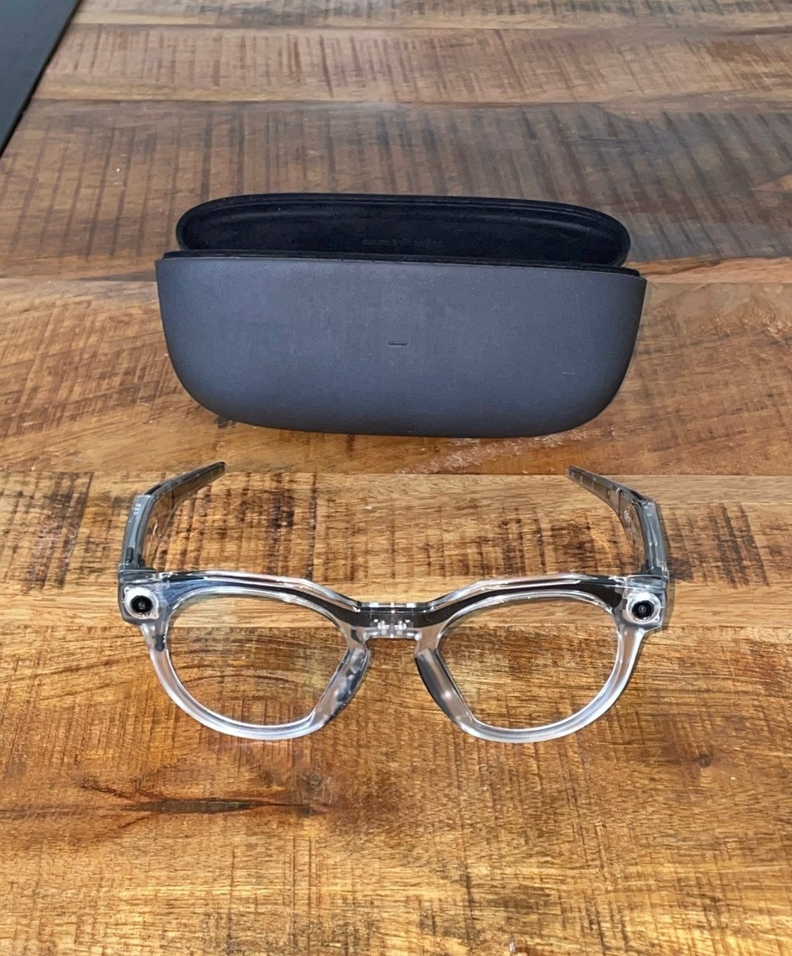Oakley Meta HSTN | Transitions glazen, Ophalen of Verzenden, Zo goed als nieuw, Oakley, Grijs