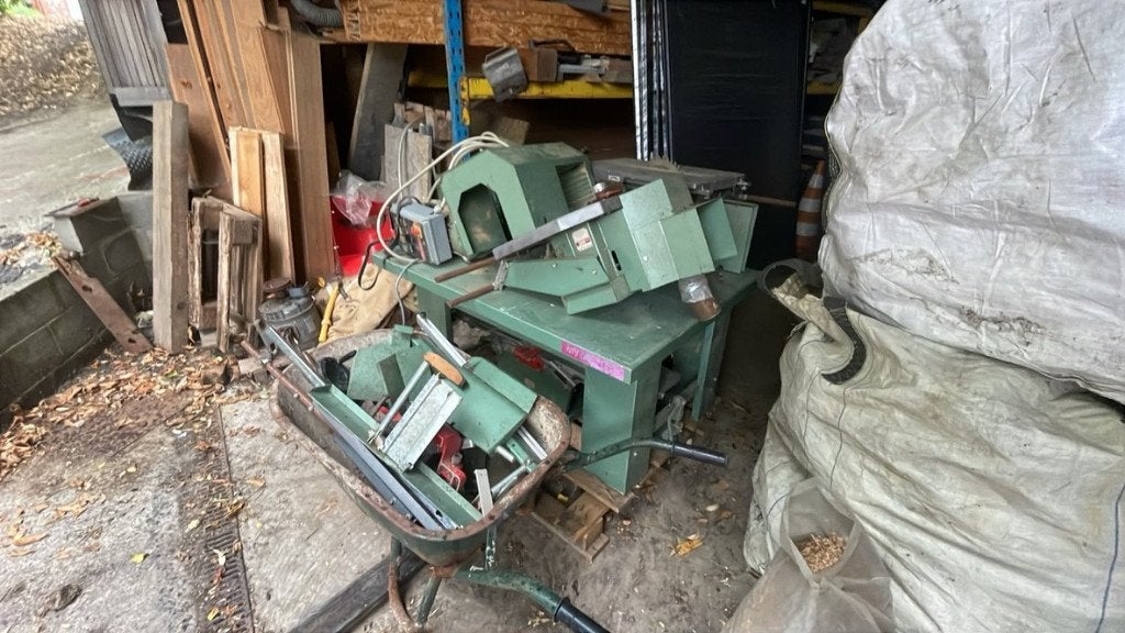 machine à bois combiné bois, Enlèvement