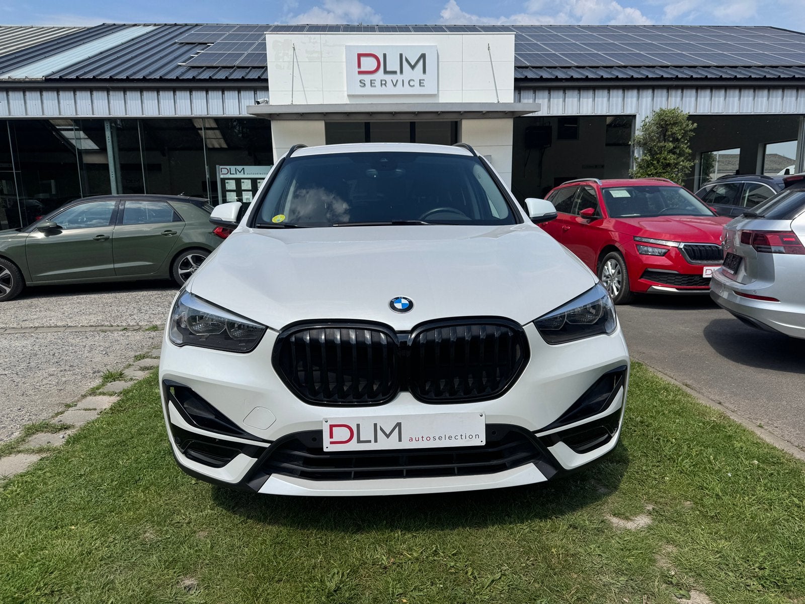 Bmw X1 sDrive 18d boite auto blanc nacré cuir noir 02/2020, Achat, Euro 6, Carnet d'entretien, Noir