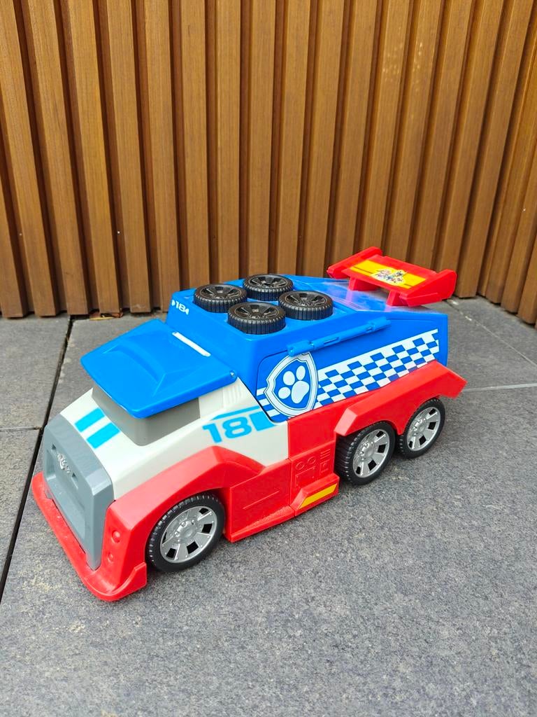 Bus paw Patrol met figuren, Ophalen