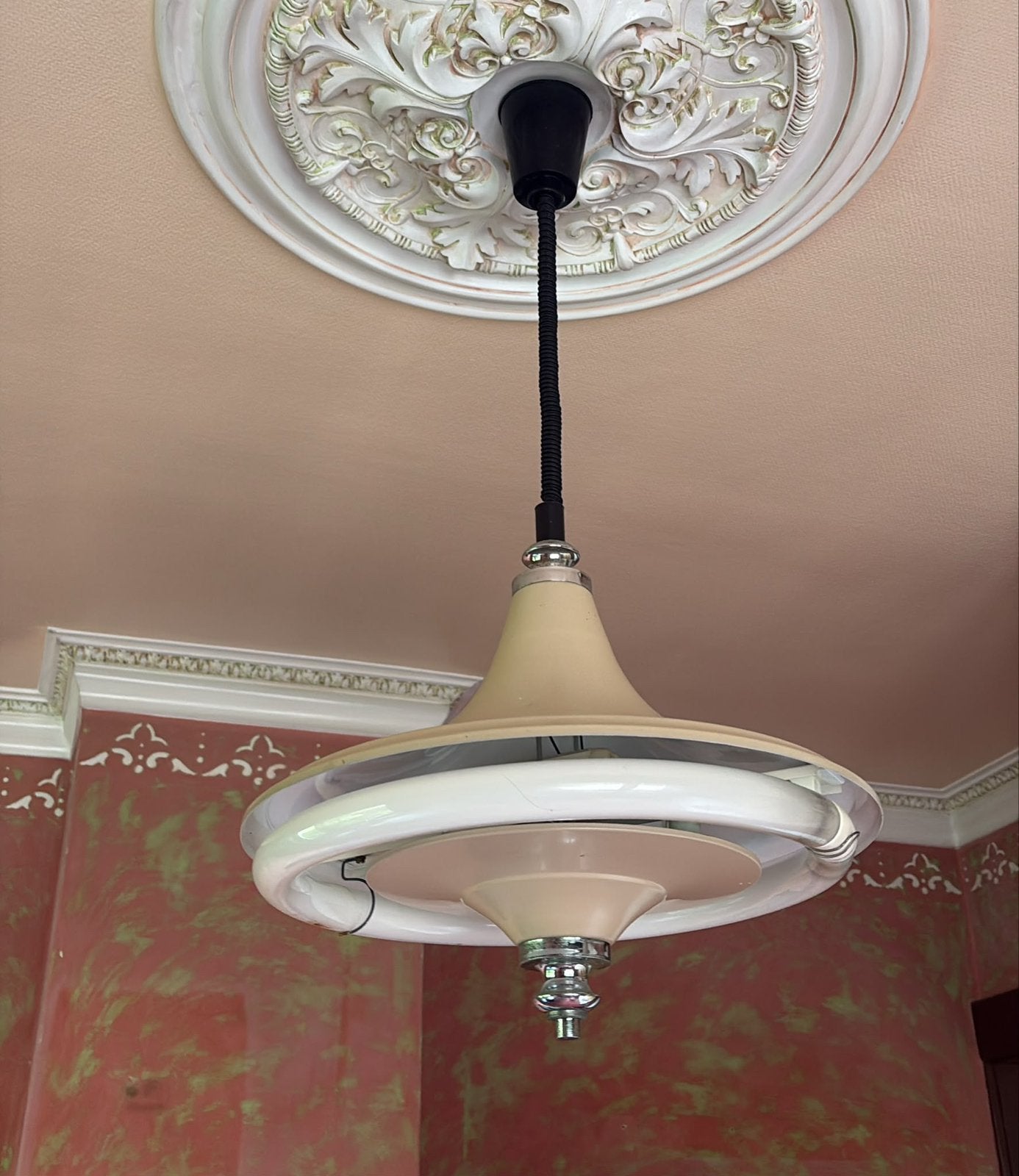 Hanglamp - Luster - werkt nog - moet weg, Huis en Inrichting, Ophalen, Zo goed als nieuw