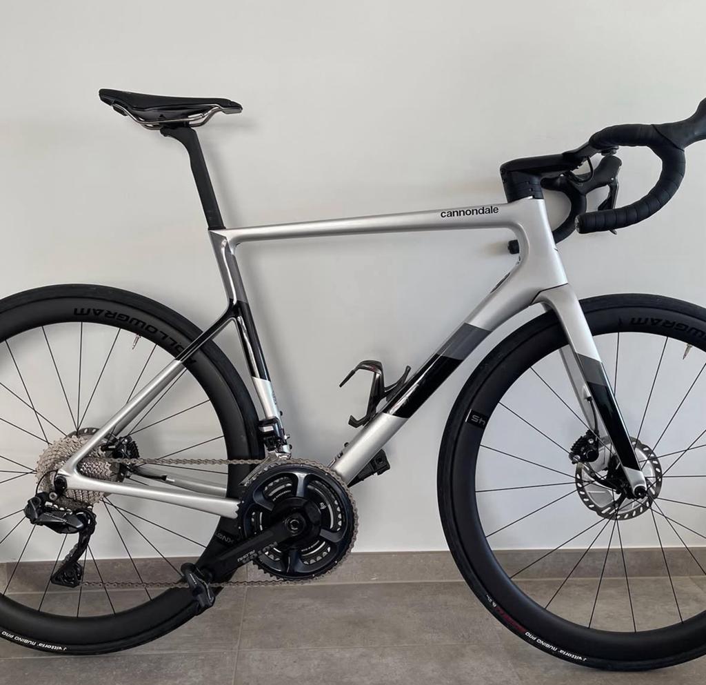 Cannondale Supersix Evo Carbon Disc ultegra DI2 2021, Enlèvement, Comme neuf, Hommes, Autres marques