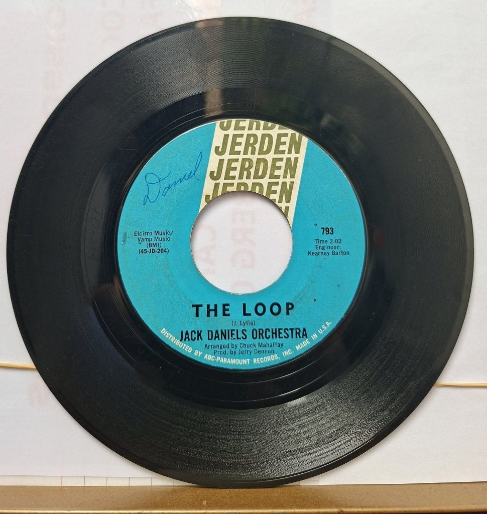 Jack Daniels - The Loop/Moonbeams, Gebruikt, Originele persing, 7 inch, Ophalen of Verzenden