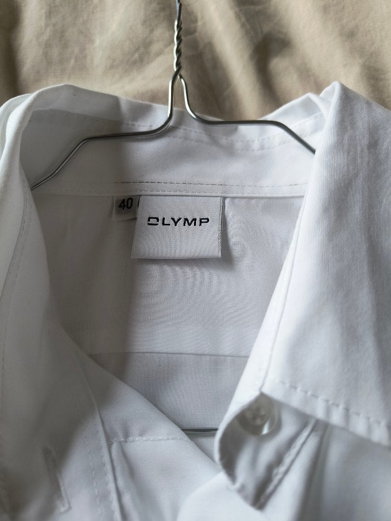 Wit hemd lange mouwen, Kleding | Dames, Ophalen, Zo goed als nieuw, Maat 38/40 (M), Wit