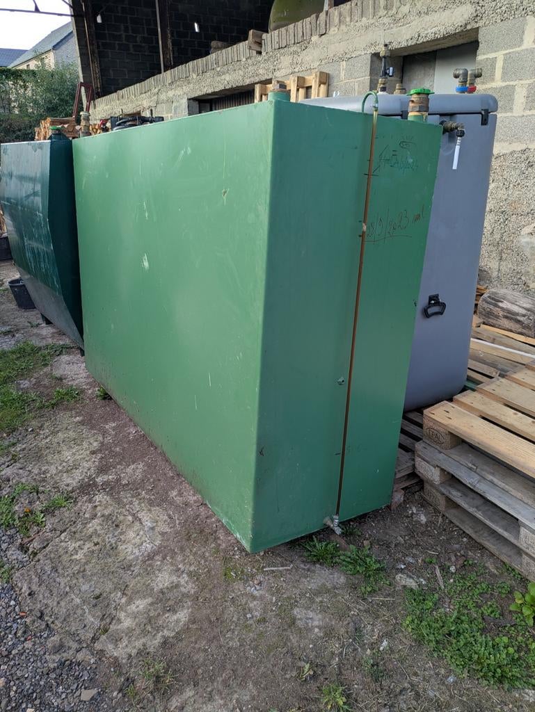 Citerne à mazout 2400l, Enlèvement