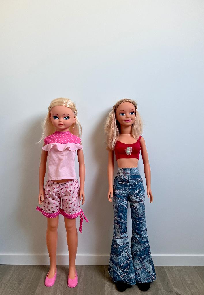 Famca grote pop/ grote speelpop 105cm, Kinderen en Baby's, Speelgoed | Poppen, Ophalen, Zo goed als nieuw, Barbie