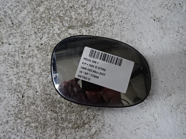 SPIEGEL RECHTS Peugeot 206+ (2L / M) (01-2009/08-2013), Auto-onderdelen, Gebruikt, Peugeot