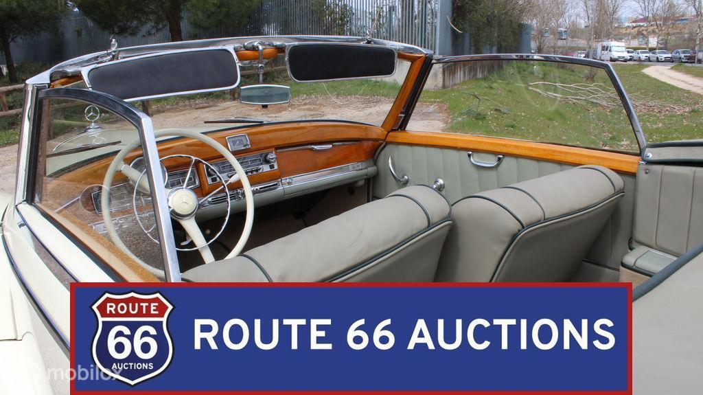 Mercedes-Benz 300 S | 1952 | Route 66 Auctions, Auto's, Zwart, Mercedes-Benz, Bedrijf, Handgeschakeld