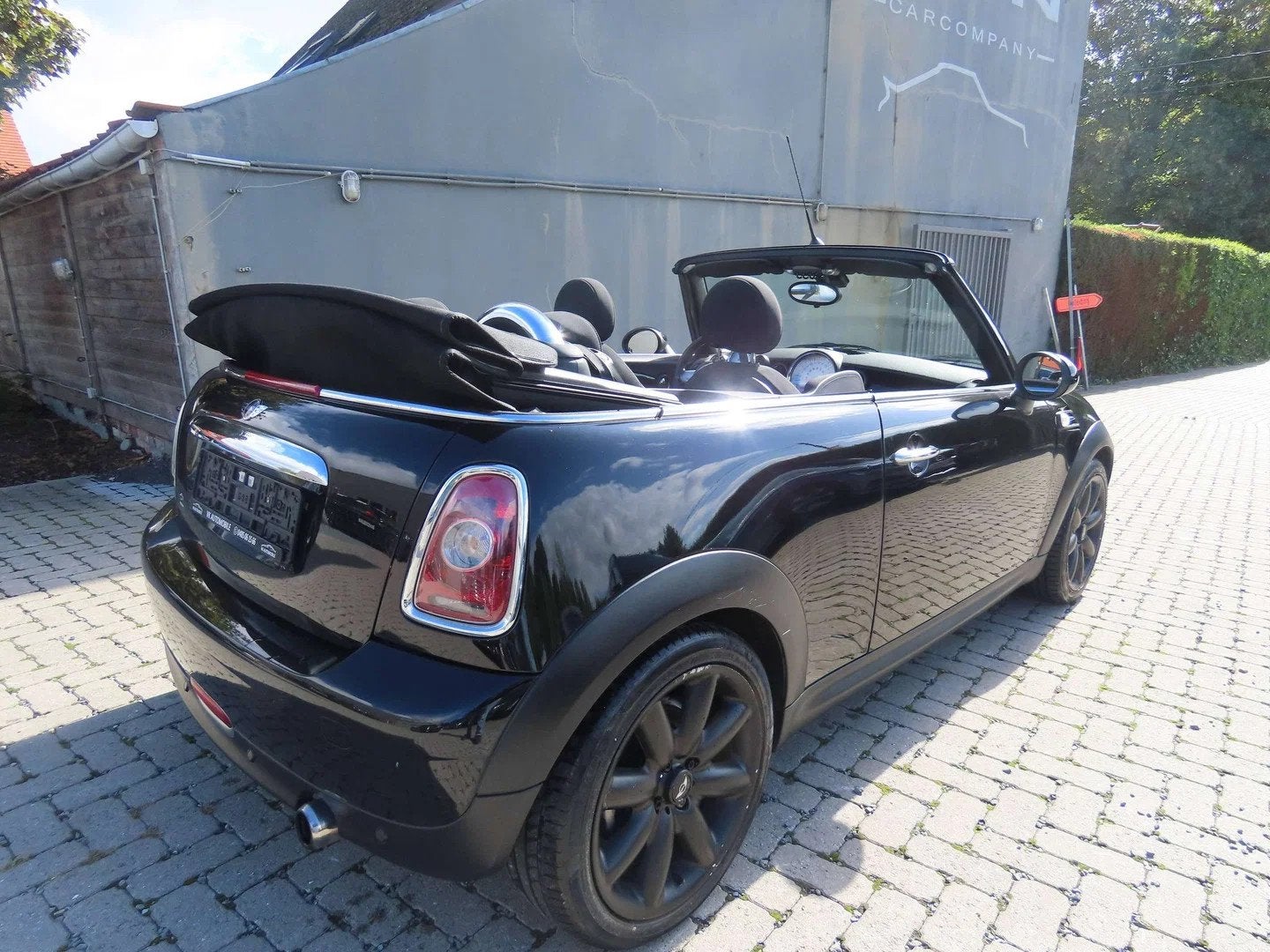MINI Cabrio One Mini Cabriolet 1.6i One (bj 2010), Auto's, 4 zetels, Gebruikt, 4 cilinders, Zwart