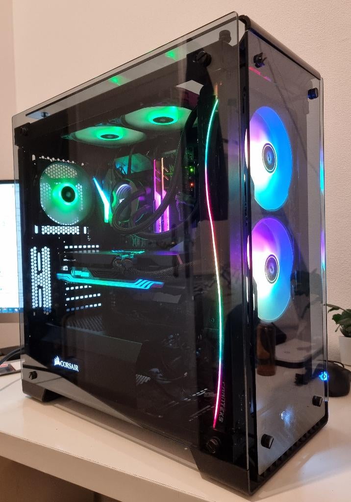 Ultragaming-pc/RTX 3080ti/i9 9900k, Computers en Software, Ophalen, Intel Core i9, Zo goed als nieuw, Gaming