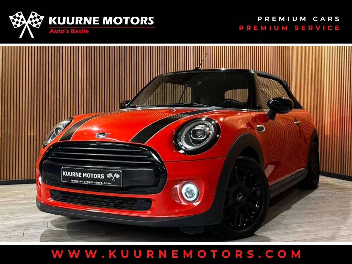 MINI Cabrio Cooper 1.5iA Alu16"/Led/Leder/SportZet/Gps/Pdc/B, Auto's, Mini, Gebruikt, Overige kleuren, Cabriolet, 136 pk