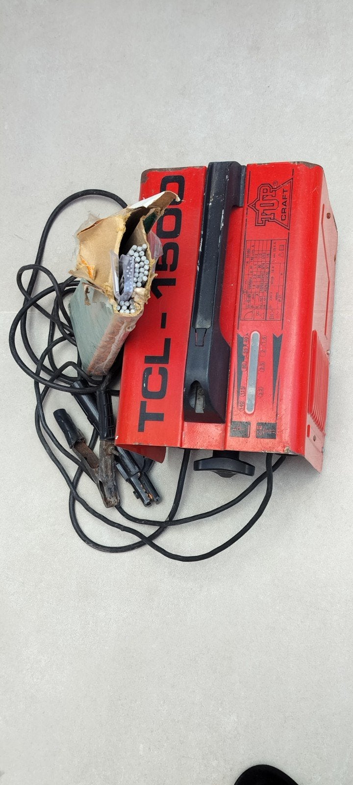 lasapparat, Ophalen