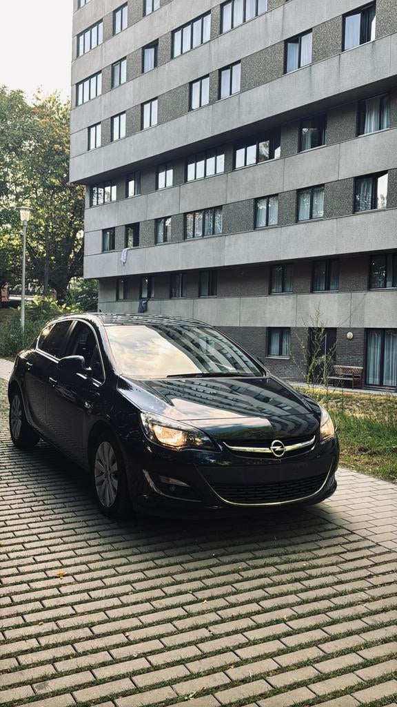 OPEL ASTRA AUTOMAAT BENZINE EURO 6B, Autos, Euro 6, Carnet d'entretien, Noir, 5 portes