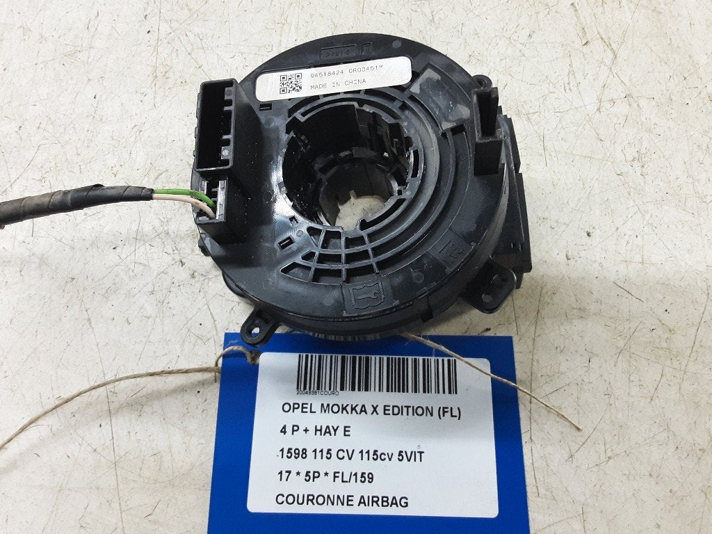 AIRBAGRING Opel Mokka / Mokka X (01-2012/12-2016) (94518424), Auto-onderdelen, Gebruikt, Opel
