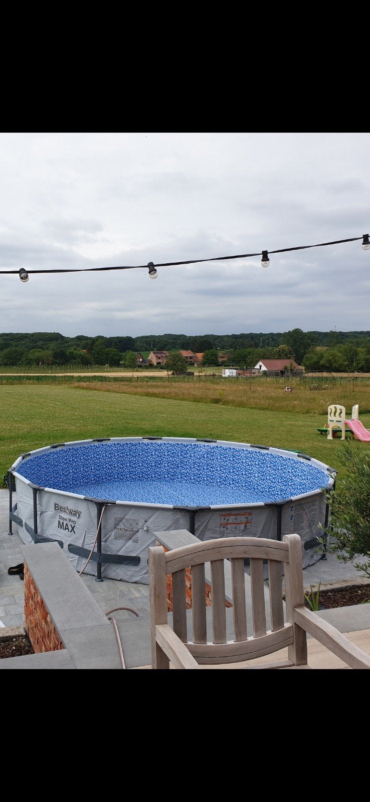 Piscine - Bestway Steelpro Max 4,27 m, Enlèvement, Rond