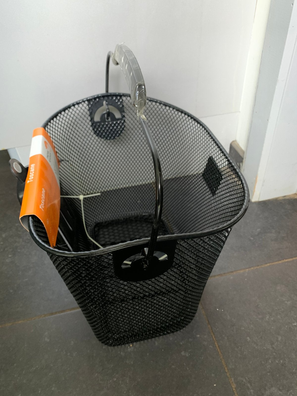 New looxs, zwart, Ophalen, Nieuw, Fietsmand, Stuurbevestiging