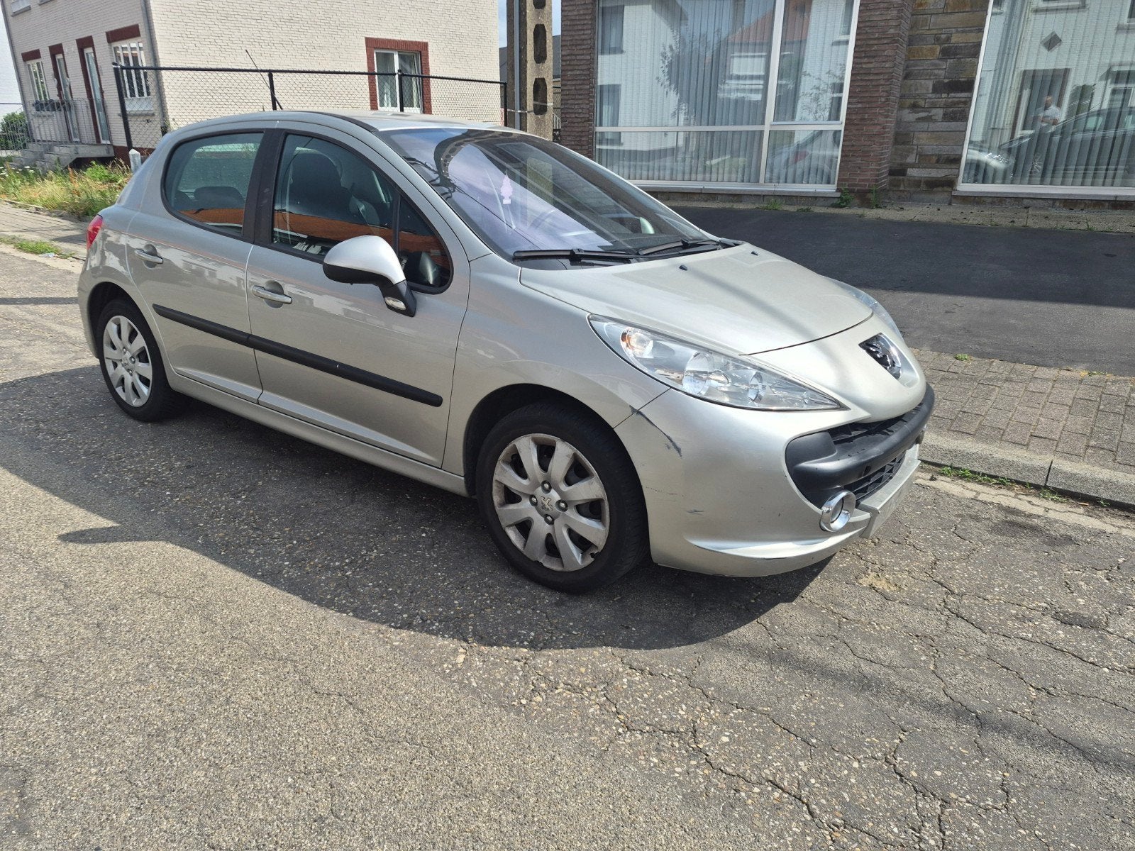 Peugeot 207 1.4 Benzine–2007–104.000 km–airco/automaat, Automaat, Bedrijf, Elektrische ramen, Te koop