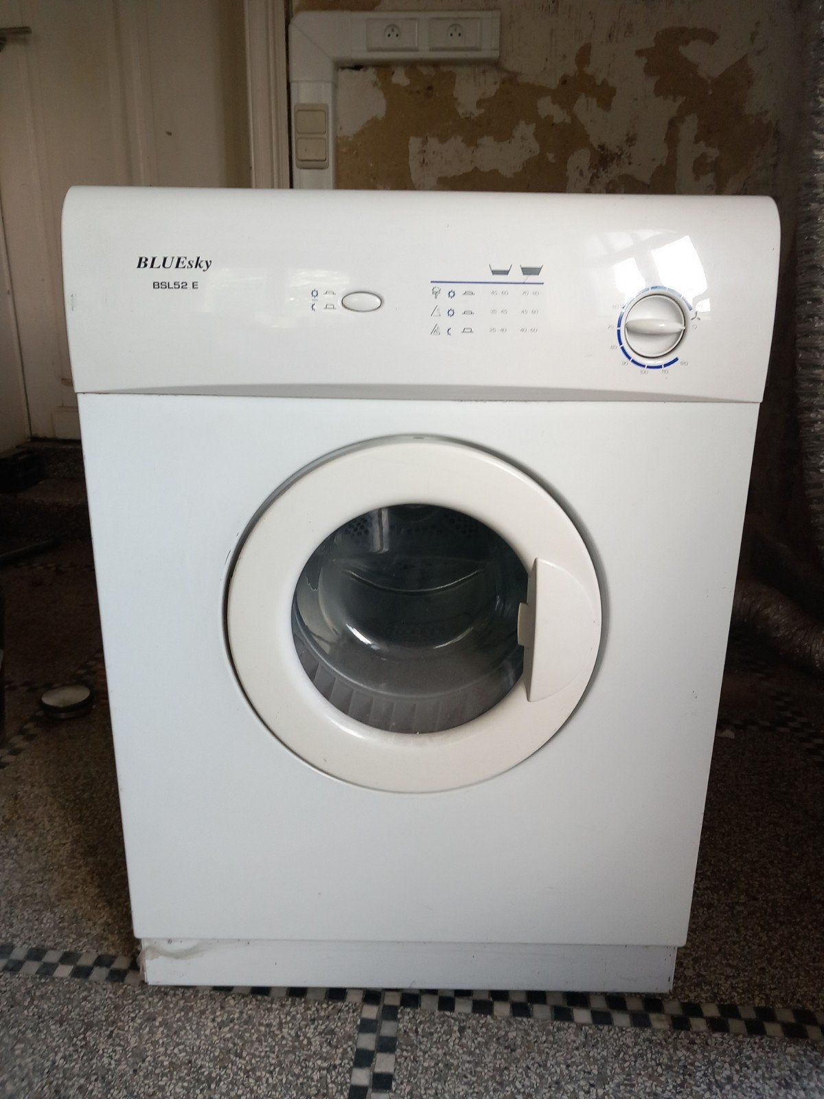 sèche-linge BLUEsky BSL52 E, Enlèvement