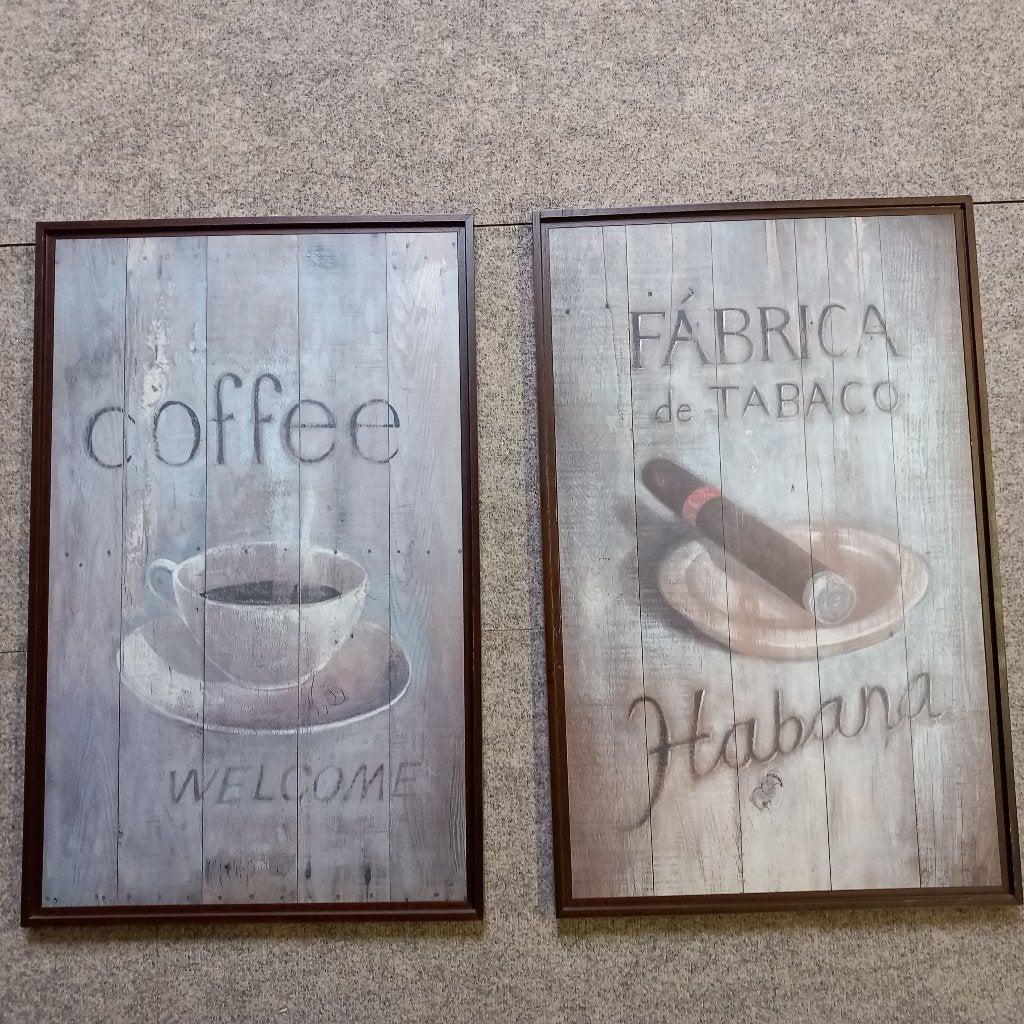koffie tabak retro, 75 cm ou plus, Comme neuf, Enlèvement, 50 à 75 cm