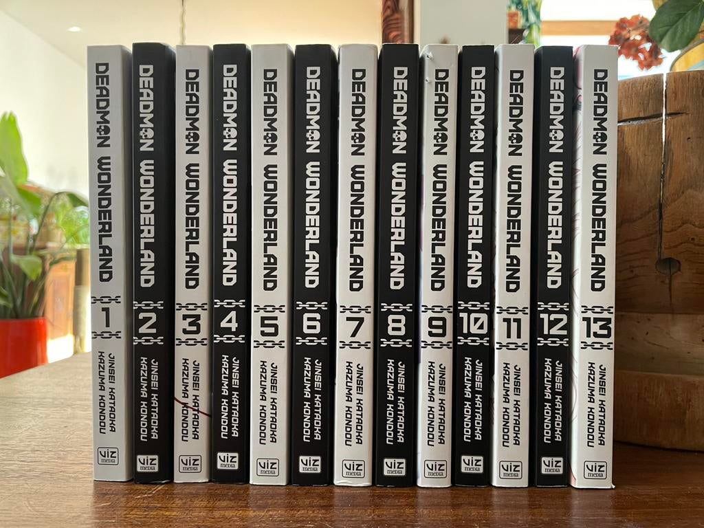 Deadman Wonderland manga 1-13 (full English set), Complete serie of reeks, Ophalen of Verzenden, Gelezen, Japan (Manga)