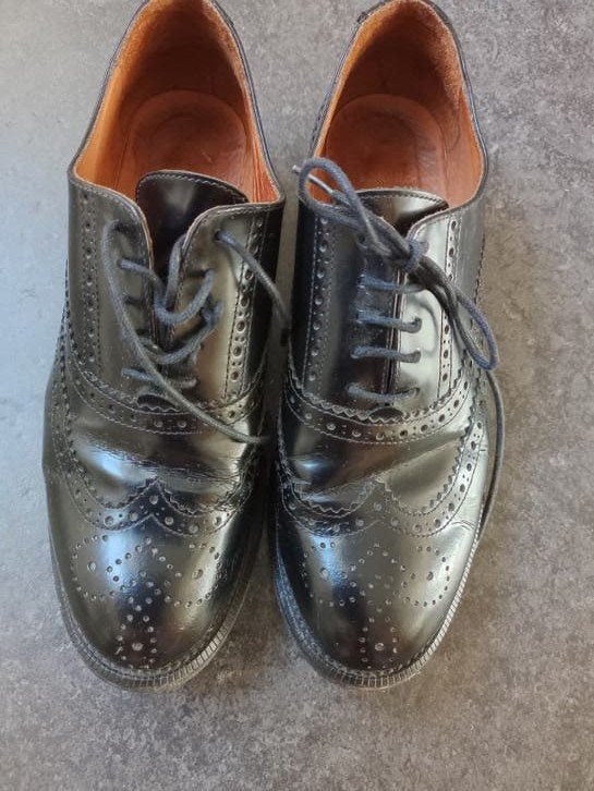 Derbies chaussures lacets cuir femme 37, Enlèvement ou Envoi, Porté