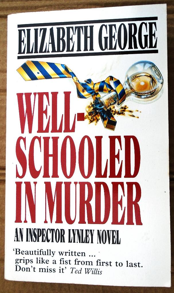 Well-schooled in Murder - 1992 -  Elizabeth George (°1949), Boeken, Detectives, Ophalen of Verzenden, Gelezen, Elizabeth George (°1949)