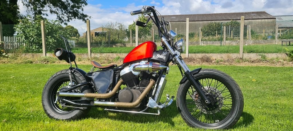 honda shadow 600 bobber gekeurd!!!, Motoren, 2 cilinders, Occasion, Chopper, Particulier
