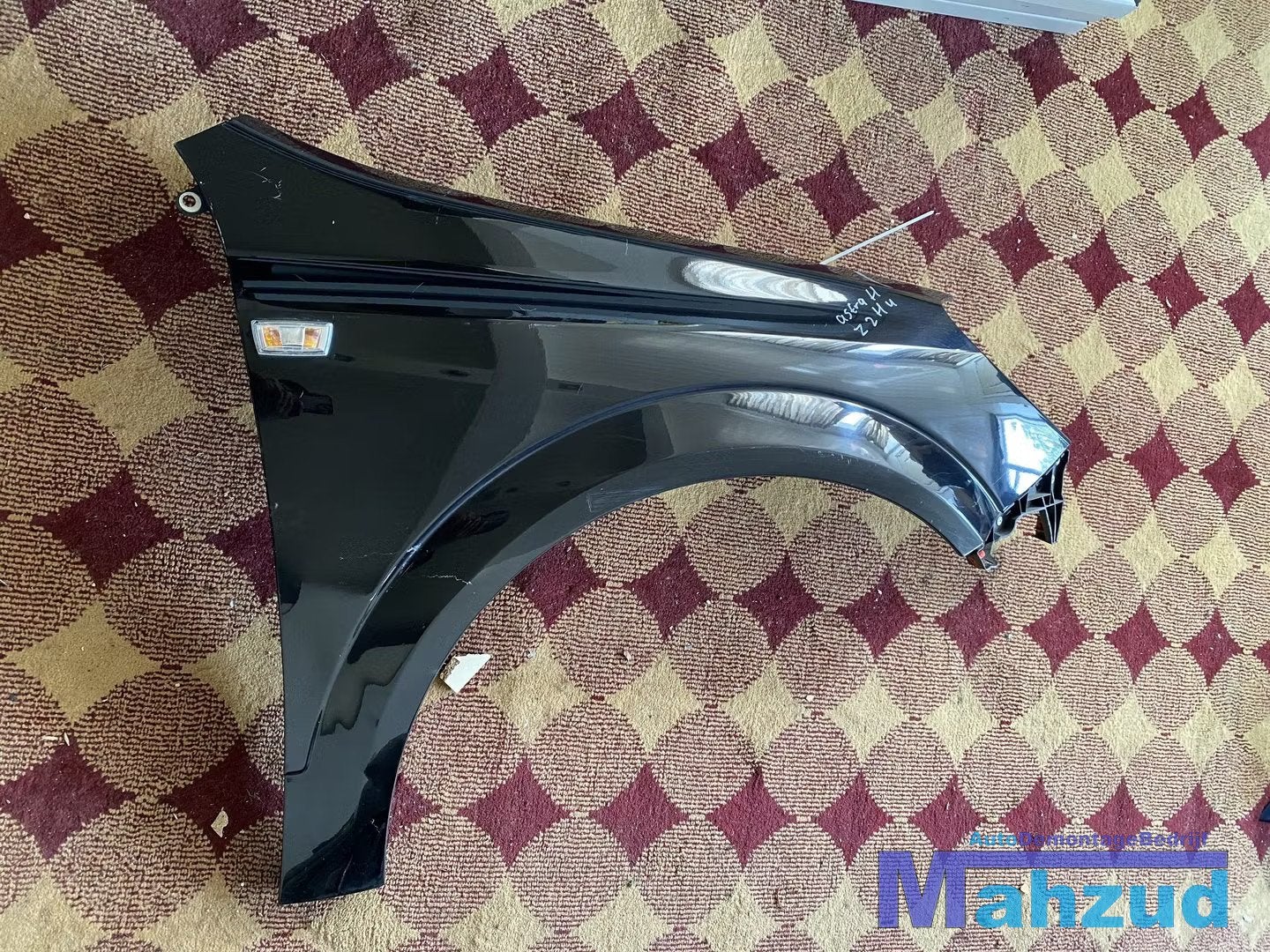 Opel Astra H rechter voor scherm zijscherm zwart Z4HU Z20R, Auto-onderdelen, Gebruikt, Voor, Opel Automobile GmbH, Kontakt@opel-infoservice.de