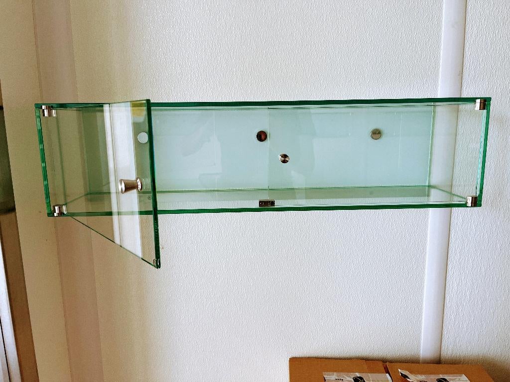 Vitrines en verre (7 pièces), 25 à 50 cm, Moins de 100 cm, Comme neuf, Enlèvement