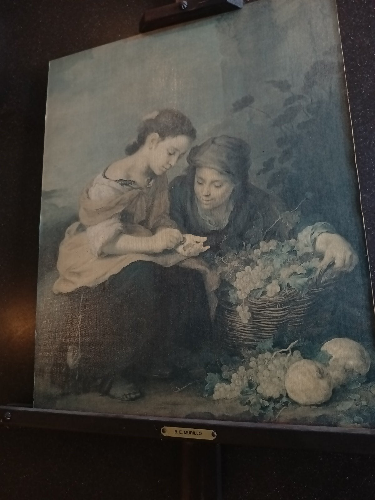 Schilderij Murillo, Ophalen