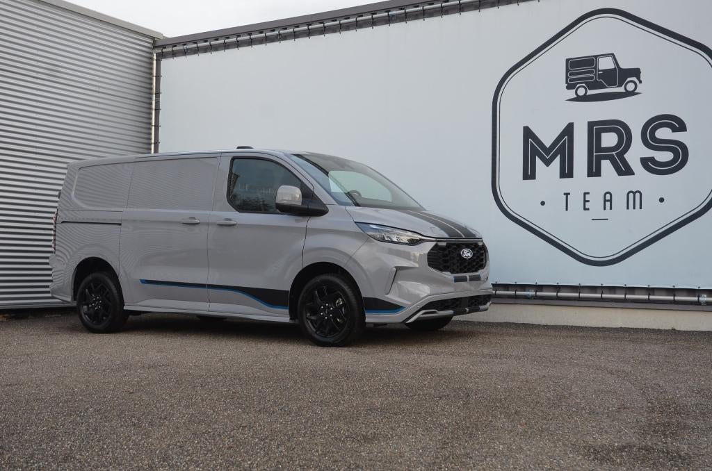 Ford Transit Custom- SPORT- L1-Autom-Camera-Nieuw- 36990+BTW, Autos, Argent ou Gris, Achat, Euro 6, Entreprise