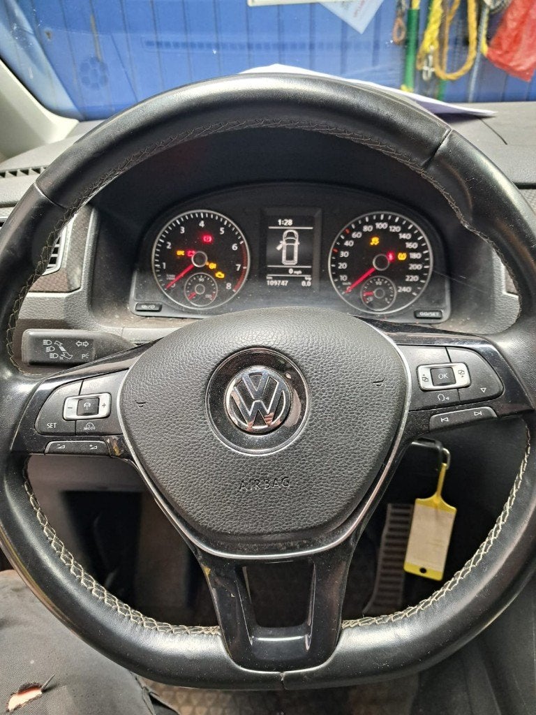 VW CADDY EN PANNE, Auto's, Voorwielaandrijving, Stof, Euro 6, Multifunctioneel stuurwiel
