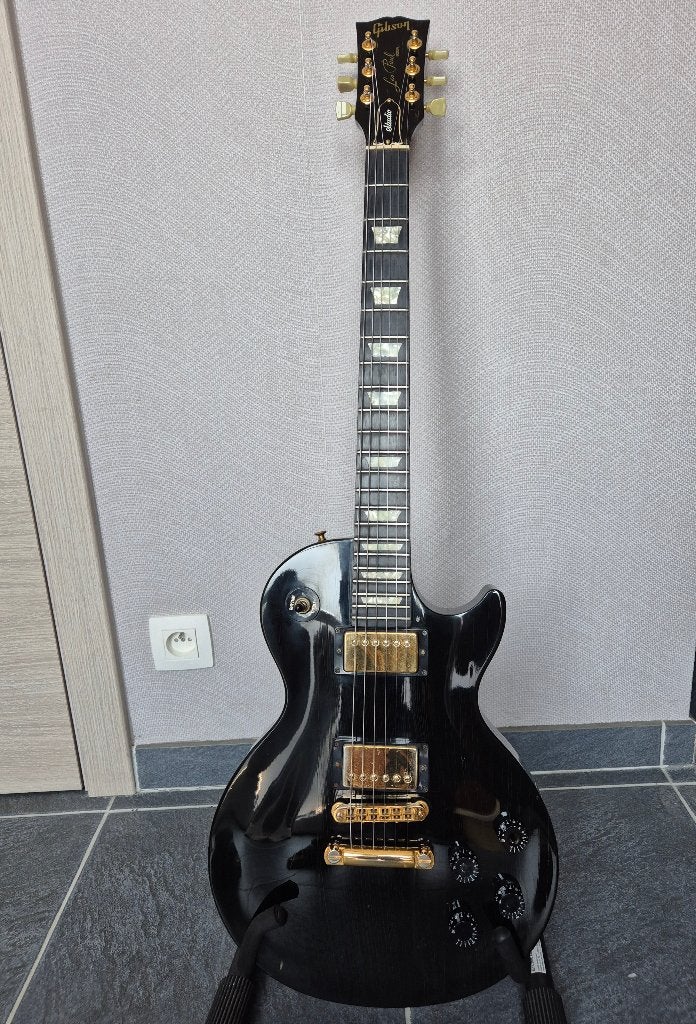 Gibson Les Paul Studio Ebony 93, Muziek en Instrumenten, Snaarinstrumenten | Gitaren | Elektrisch, Ophalen, Gebruikt, Solid body