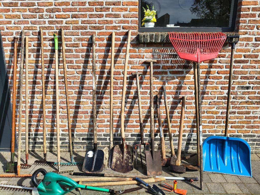 Tuingereedschap, Ophalen, Gebruikt, Bijl