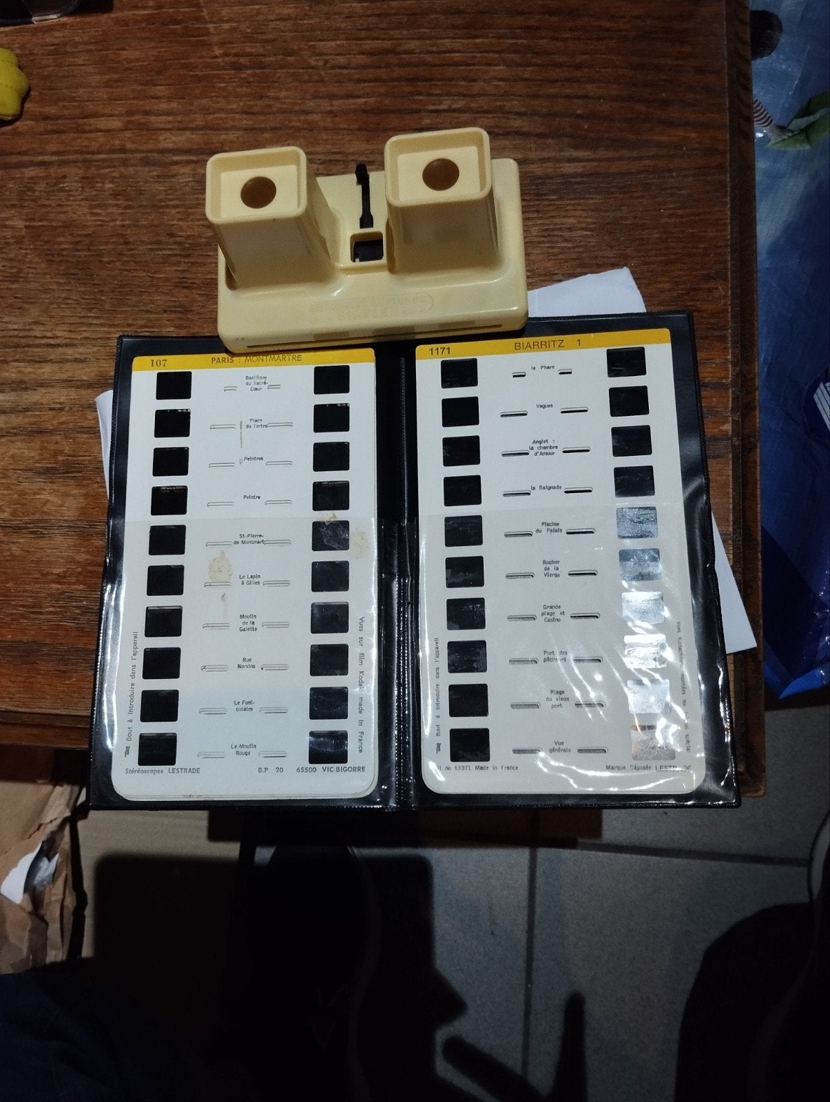 Vintage Lestrade Simplex Stereoscoop (Franse View-Master), Computers en Software, Netwerk switches, Ophalen