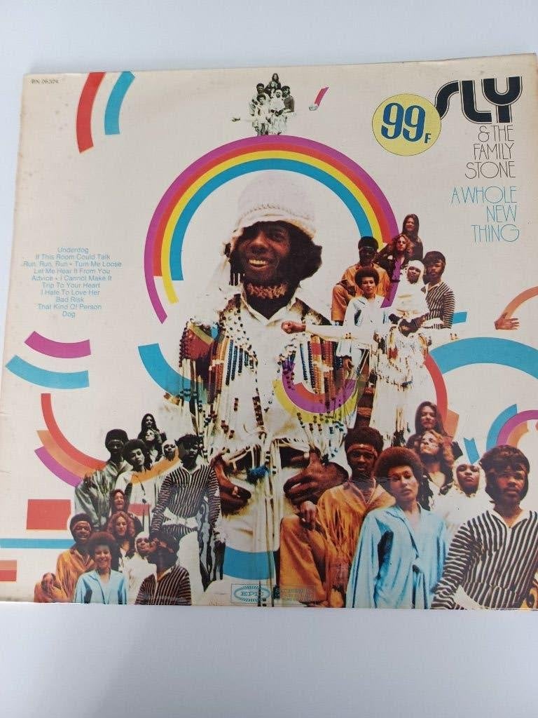 LP Sly & The Family Stone "A whole new thing", LP, Gebruikt, Funk, Reissue