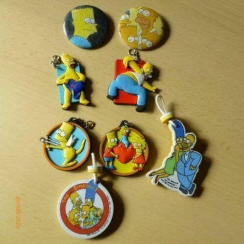 Bart Simpson (The Simpsons) /+ Panini stickerboek e.a., Ophalen of Verzenden, Zo goed als nieuw, Tv