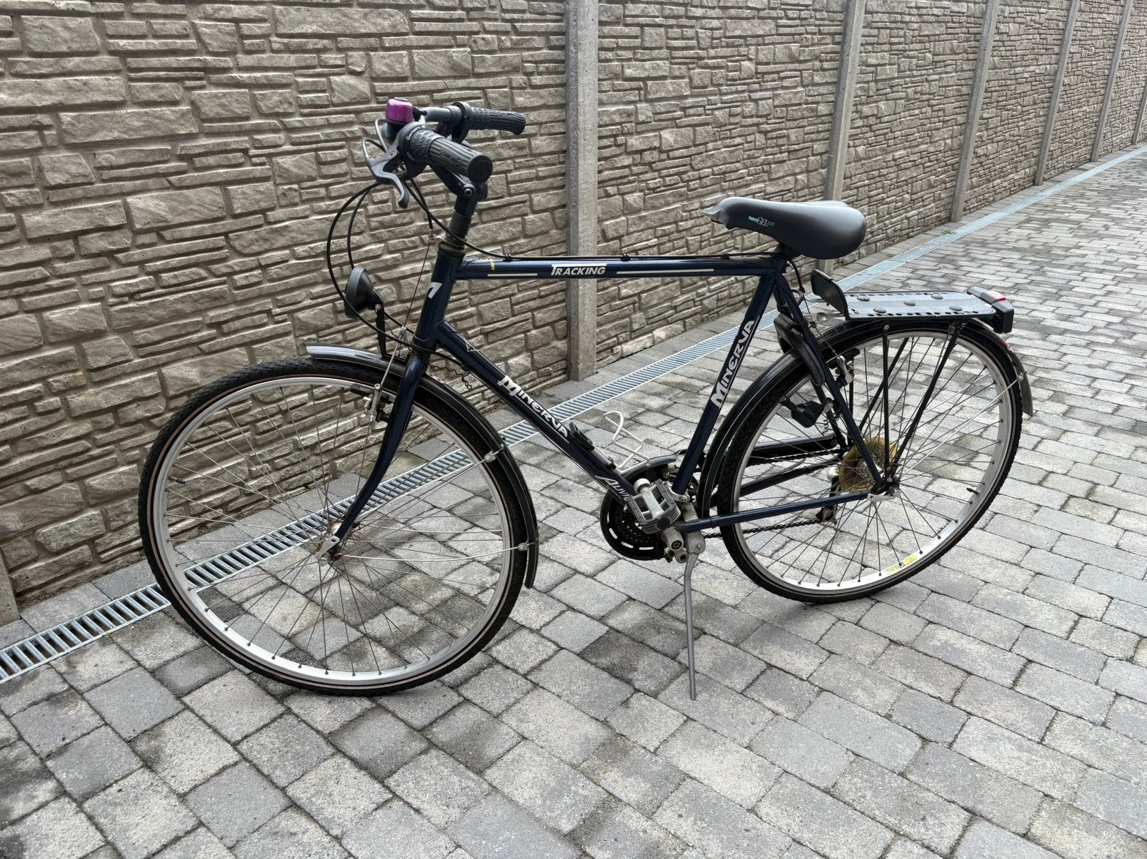 Minerva Tracking - herenfiets, 28 inch, Velgrem, Zo goed als nieuw, Ophalen