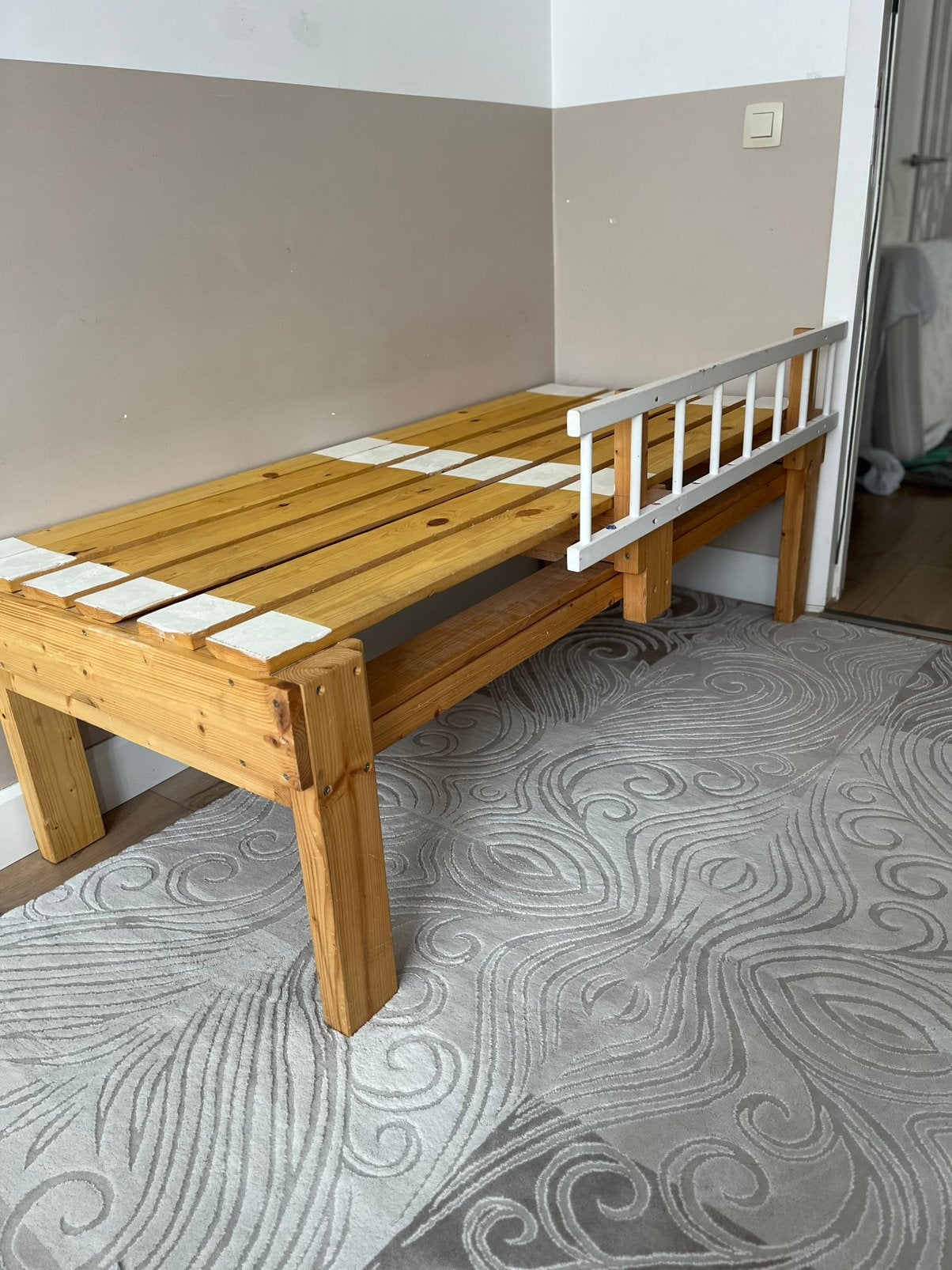 Lit 70*160 + matelas 70*180, Enlèvement, Comme neuf