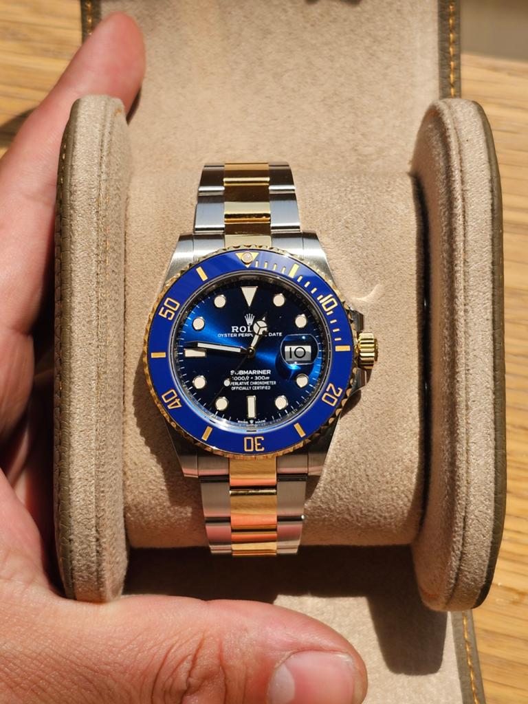 Rolex Submariner 126613LB, Ophalen, Staal, Rolex, Zo goed als nieuw