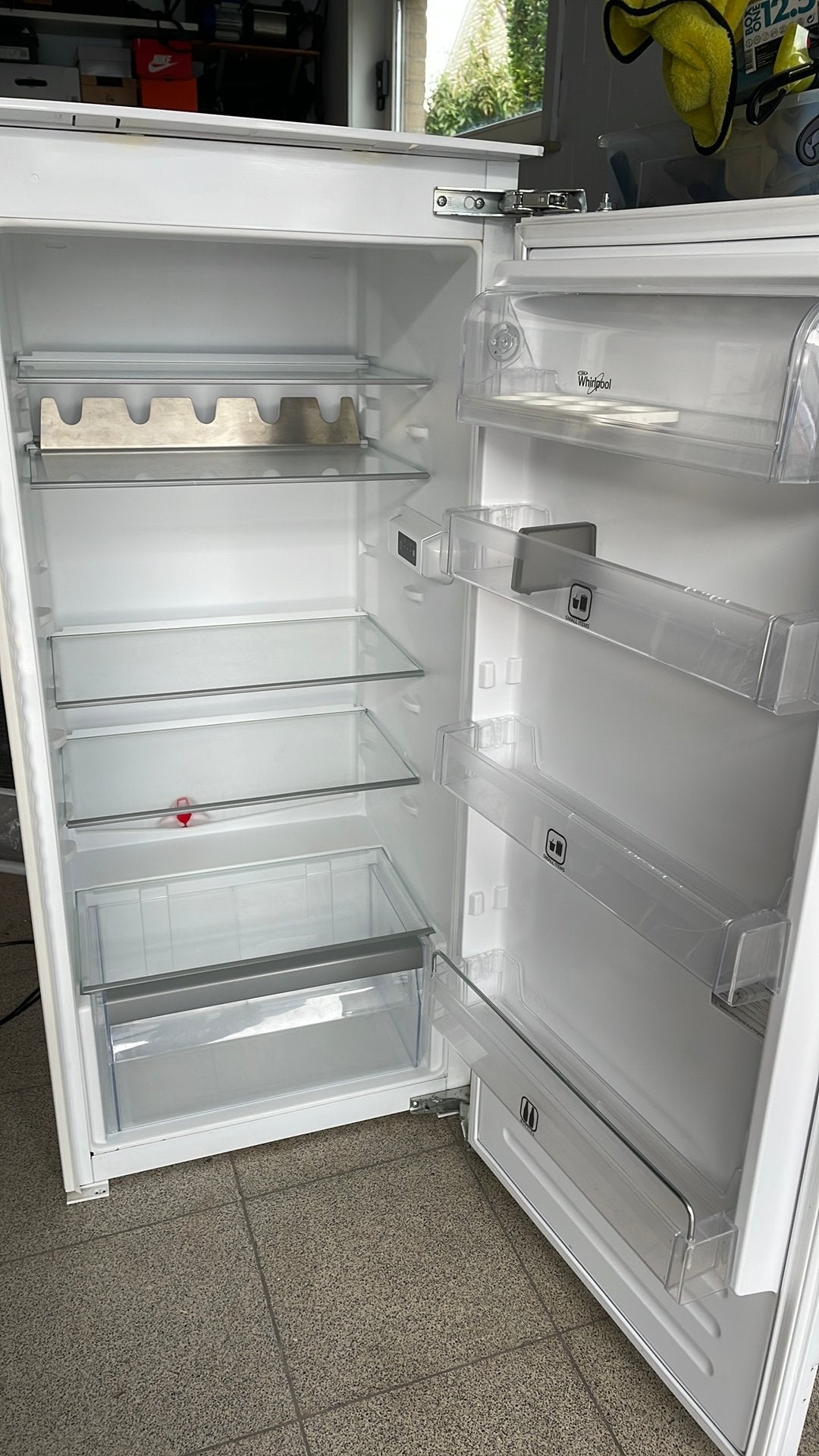 Inbouw frigo Wirlphool 6th Sense, 120 à 140 cm, Sans bac à congélation, Enlèvement, Utilisé