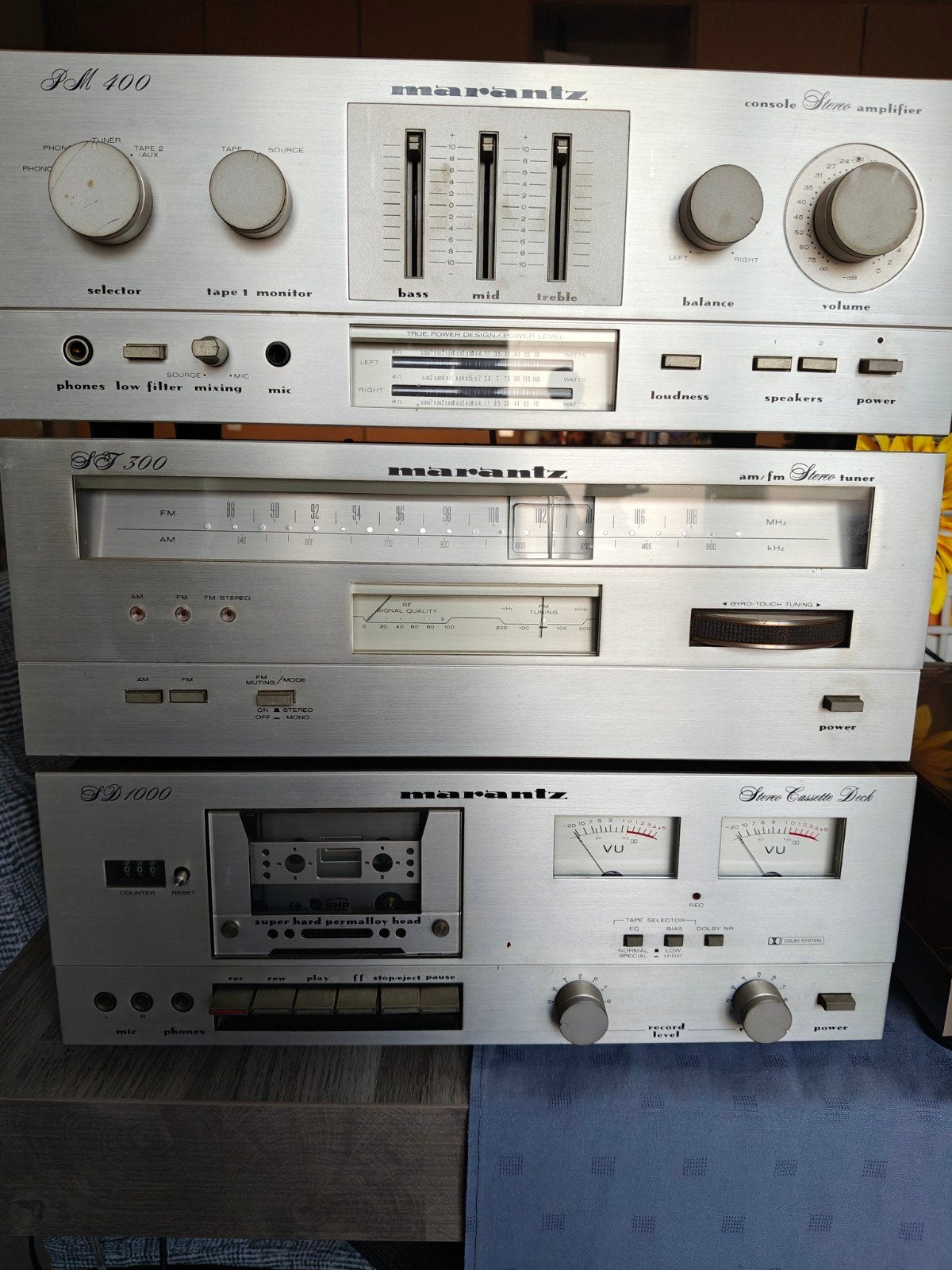 Vintage Marantz Hifi Set, Audio, Tv en Foto, Ophalen of Verzenden