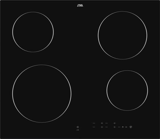 Inductiekookplaat ETNA KIS159ZT, 4 zones de cuisson, Encastré, Comme neuf, Enlèvement